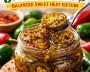 Candied Jalapenos in a Jar - Recipe cover photo